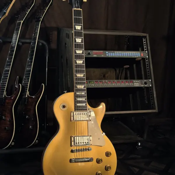 Gibson les paul standart gorldtop 2022_1